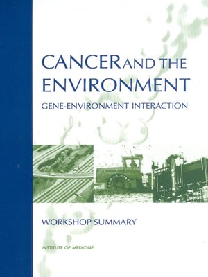 cover image of Cancer and the Environment